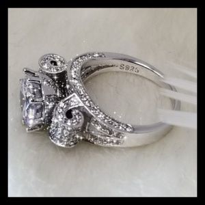 💎4CT ROUND BRILLIANT DIAM 2CT's PAVE' BAND💎6,7,8